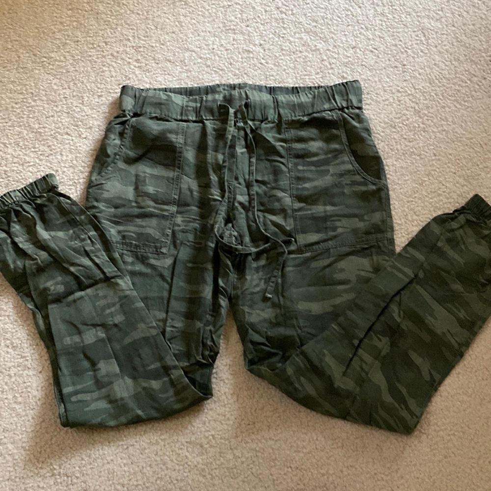 Camo sanctuary jogger style pants.